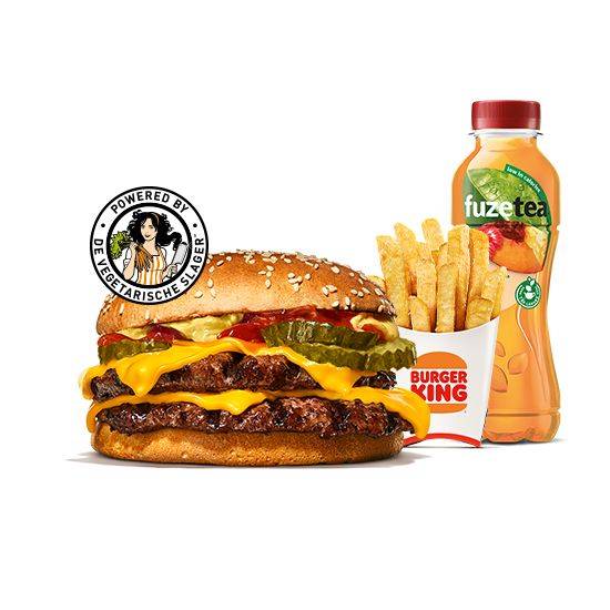 Veggie Double Cheeseburger XXL menu