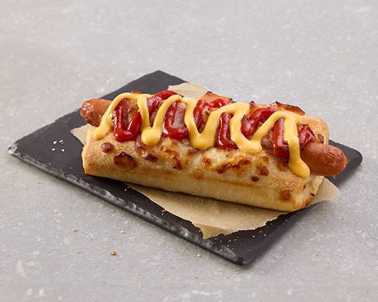 Pizza Dog Cheese & Bacon (Single)