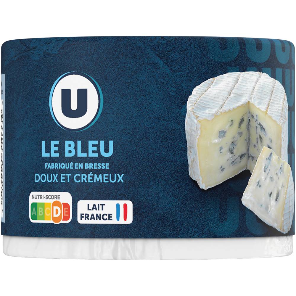 Les Produits U - Le ble fromage pasteurisé à pâte persillée (250g)