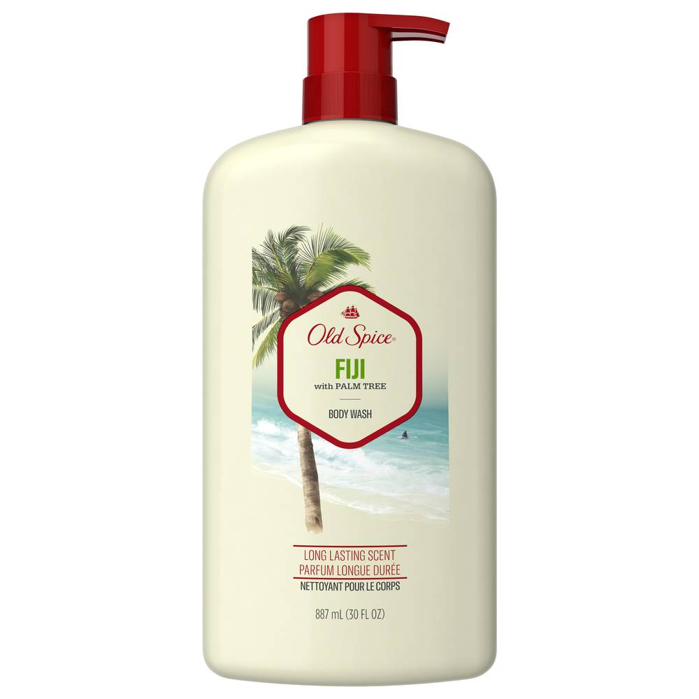 Old Spice Fiji With Palm Tree Body Wash