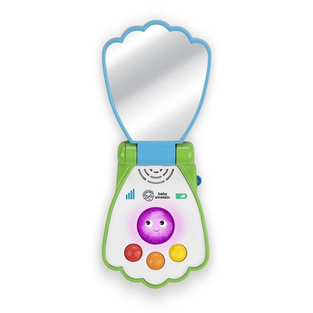 Baby Einstein Ocean Explorers Musical Toy Telephone, Medium, Shell Phone