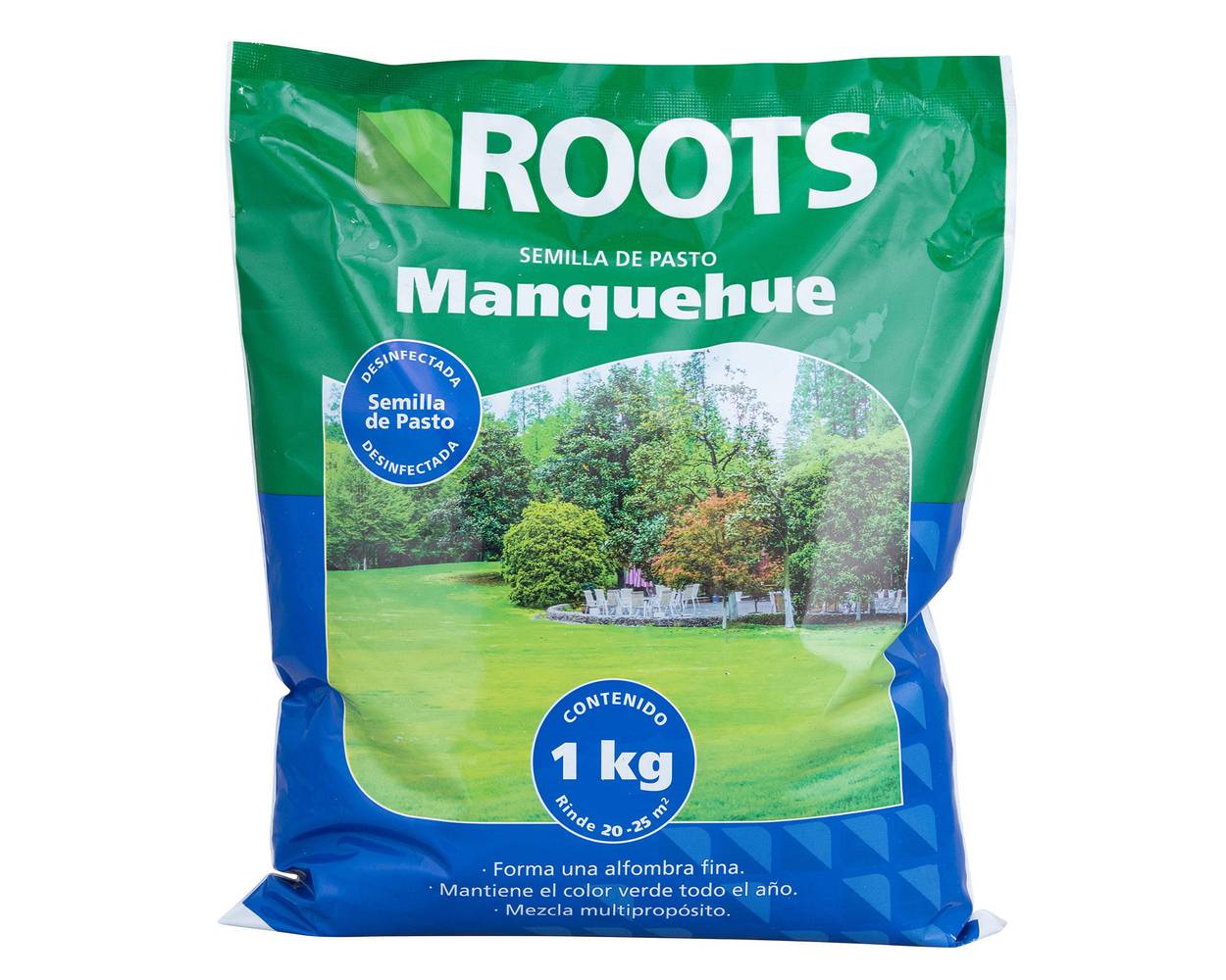 Roots semilla de pasto manquehue plus (1kg)