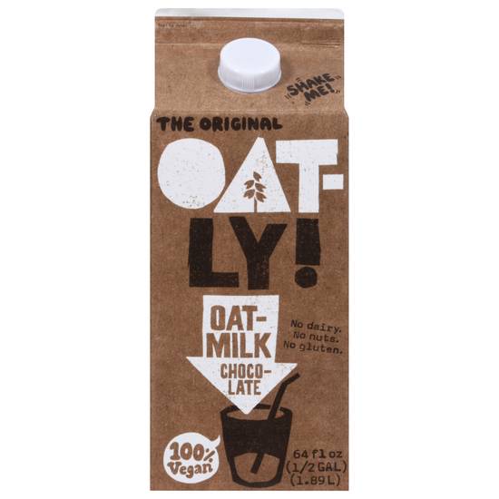 Oatly! Original Chocolate Oat Milk (64 fl oz)