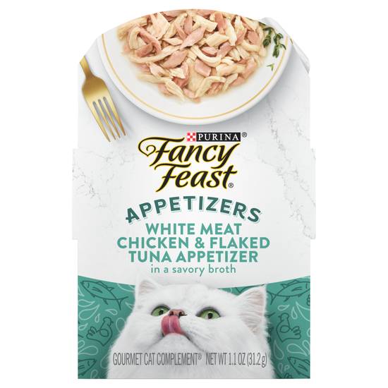 Fancy Feast Appetizers Complement Cat Food (chicken - tuna)