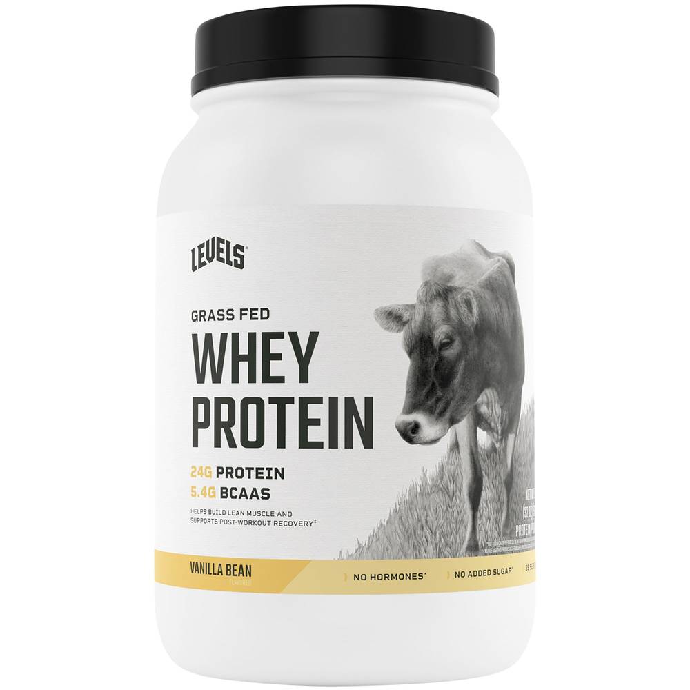 Levels Grass Fed Whey Protein (2 lb) (vanilla bean)