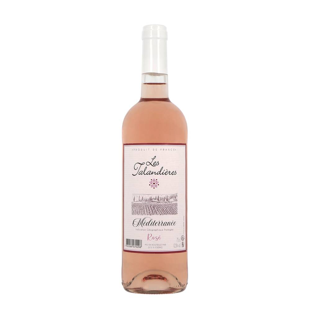 Produit Premier Prix - Méditerranée vin rosé (750ml)