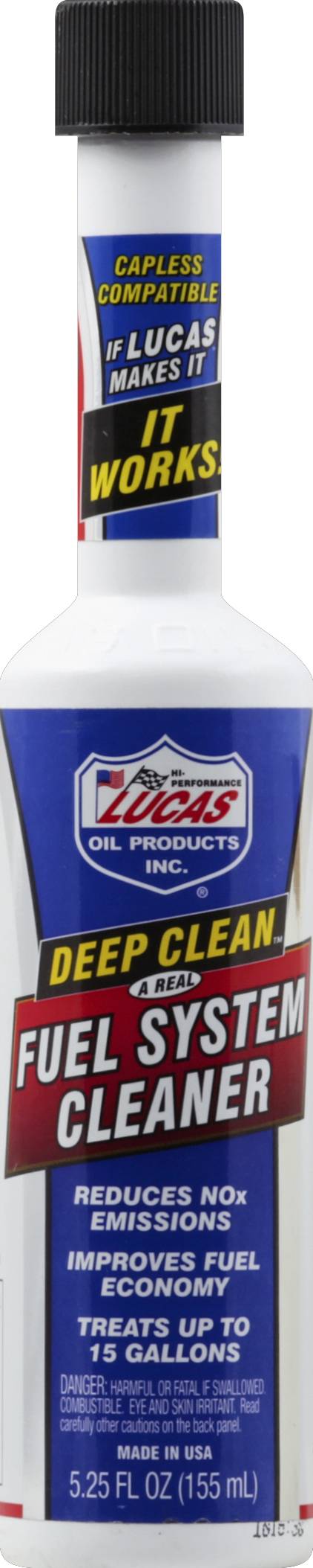 Lucas Deep Clean Fuel System Cleaner (5.3 oz)