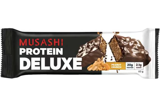 Musashi Deluxe 60g Peanut Crunch