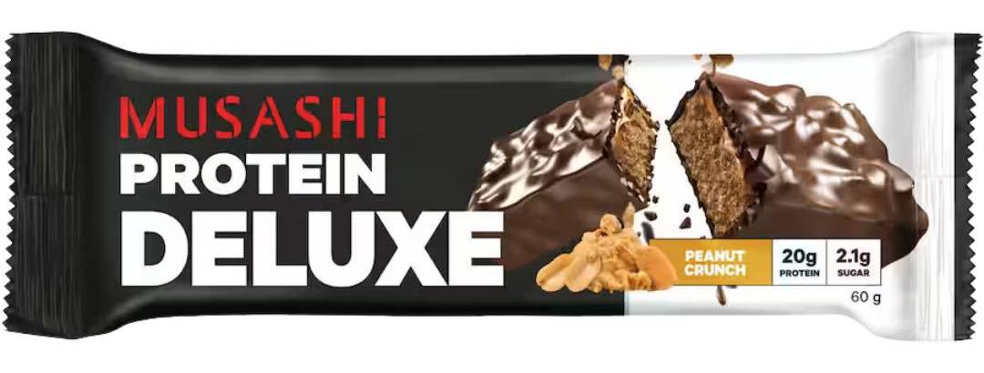 Musashi Deluxe 60g Peanut Crunch