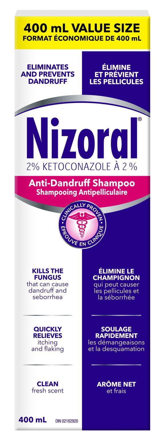 Nizoral - Shampooing Antipelliculaire, 400 Ml / Nizoral Anti-Dandruff Shampoo, 400 Ml
