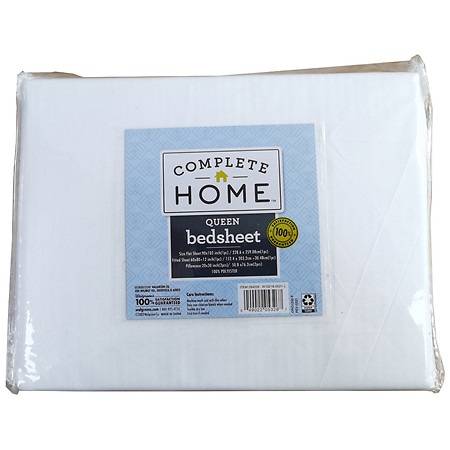 Complete Home Queen Bed Sheet Set - 1.0 ea