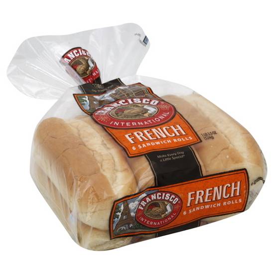 Francisco French Sandwich Rolls (6 ct)