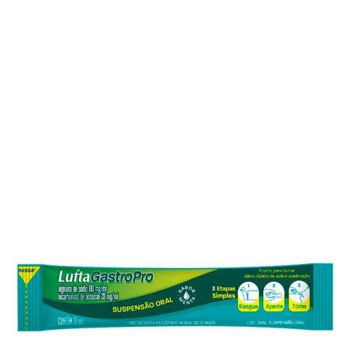 Luftal · Antiácido luftagastropro sachê 10ml (10 g)