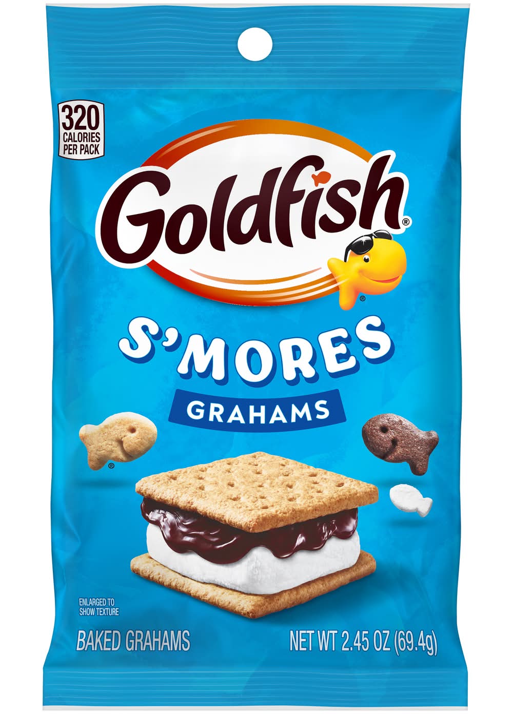 S'mores Baked Snack Grahams Crackers, S'mores (2.45 oz)