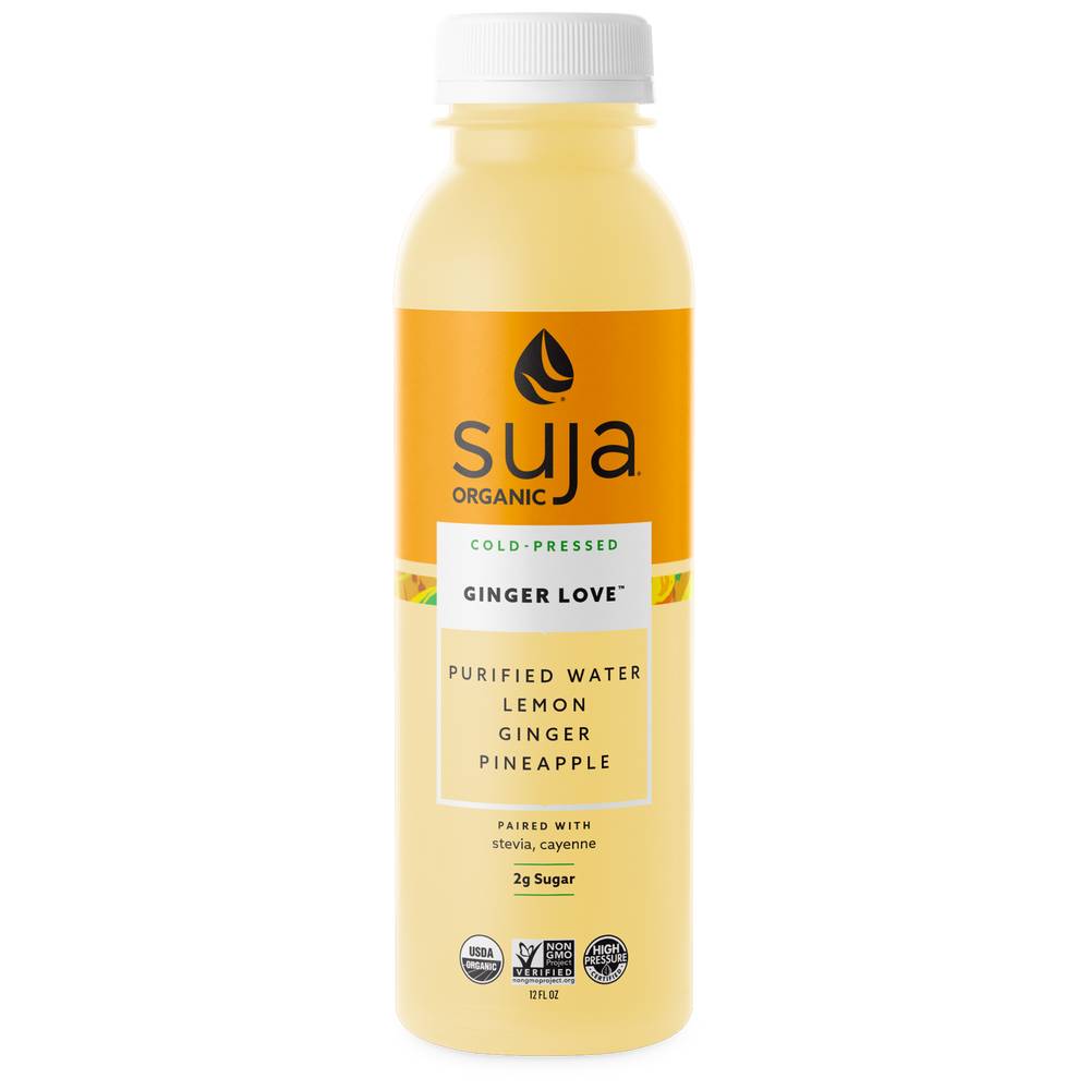 Suja Organic Cold-Pressed Ginger Love Fruit Juice Drink (12 fl oz)