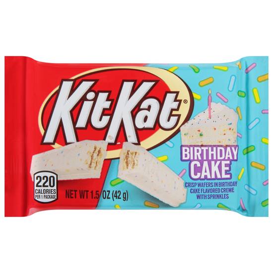 Kit Kat Birthday Cake Creme With Sprinkles Wafer Candy Bar