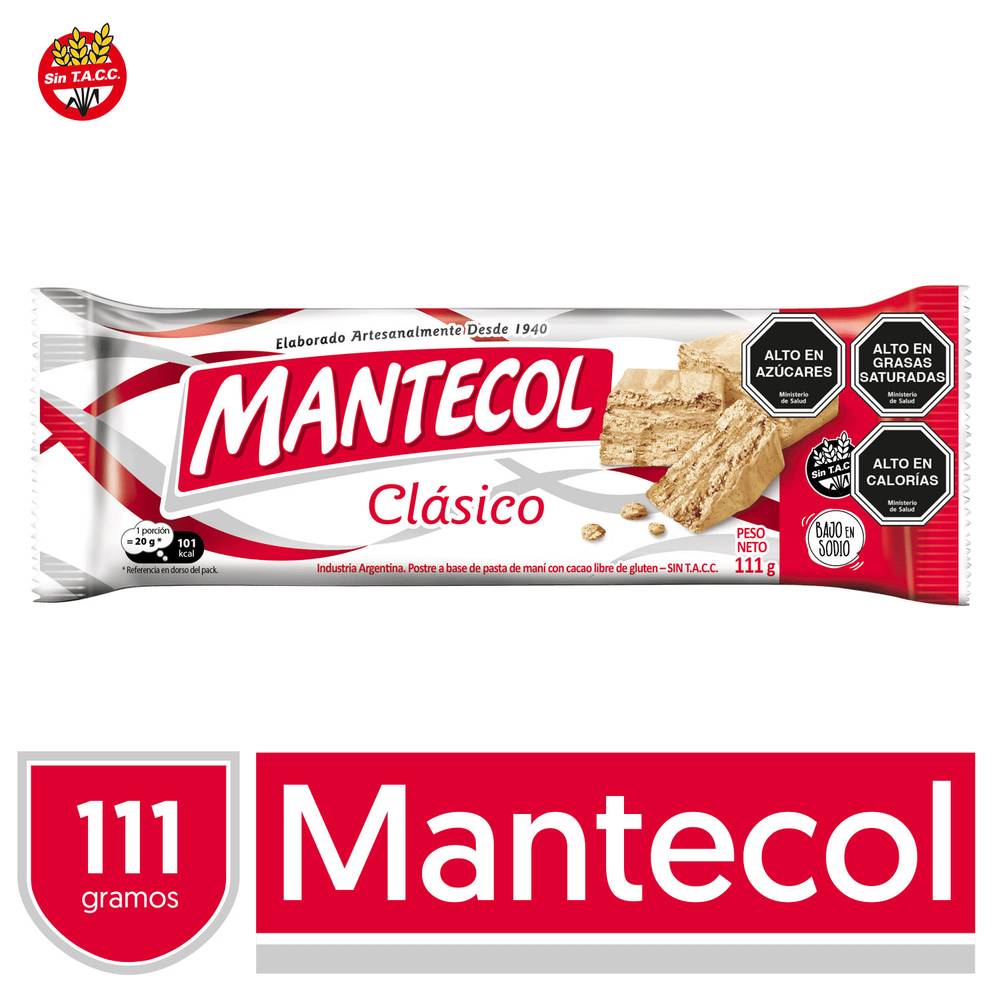 Mantecol pasta de maní con cacao (111 g)