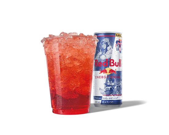 Strawberry Red Daze Red Bull Infusion w/ Red Bull® Energy