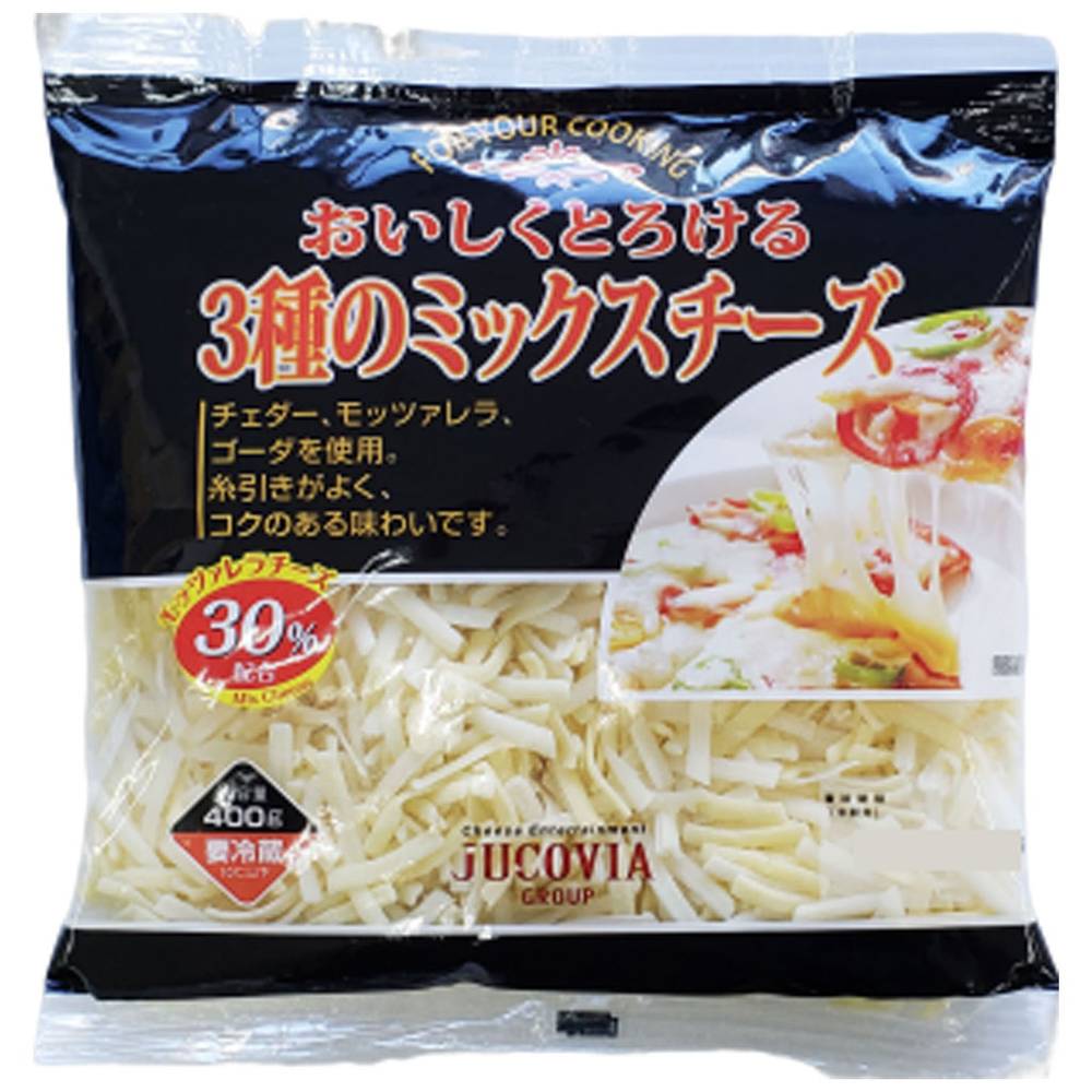 ムラカワ　おいしくとろける3種のミックスチー��ズ/400g