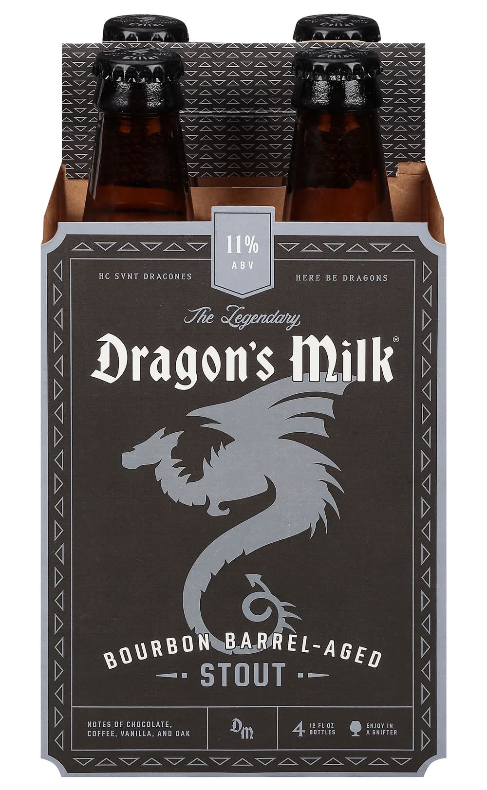 New Holland Dragon's Milk Bourbon Barrel Aged Stout Beer (4 x 12 fl oz)