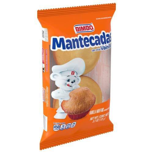 Bimbo Mantecadas Muffins, 3.17oz