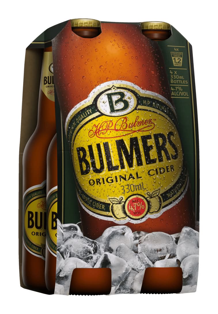 Bulmers Original Cider 4X330ml