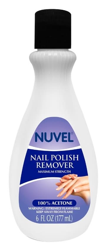 Nuvel Acetone Nail Polish Remover (6 fl oz)
