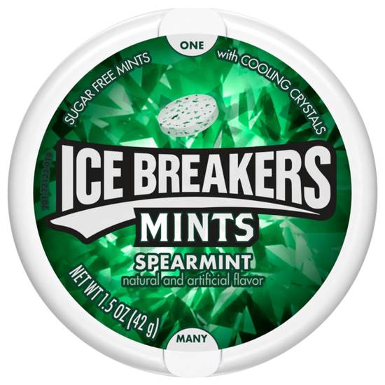 ICE BREAKER Spearmint Sugar Free Mints 1.5oz