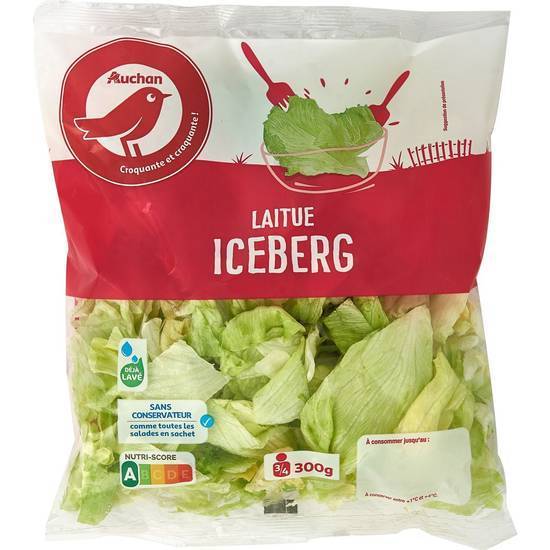 Salade laitue iceberg AUCHAN 300g