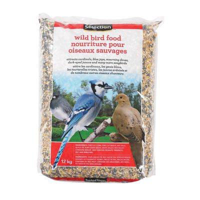 Selection nourriture pour oiseaux sauvages (12 kg) - wild bird food (12 kg)
