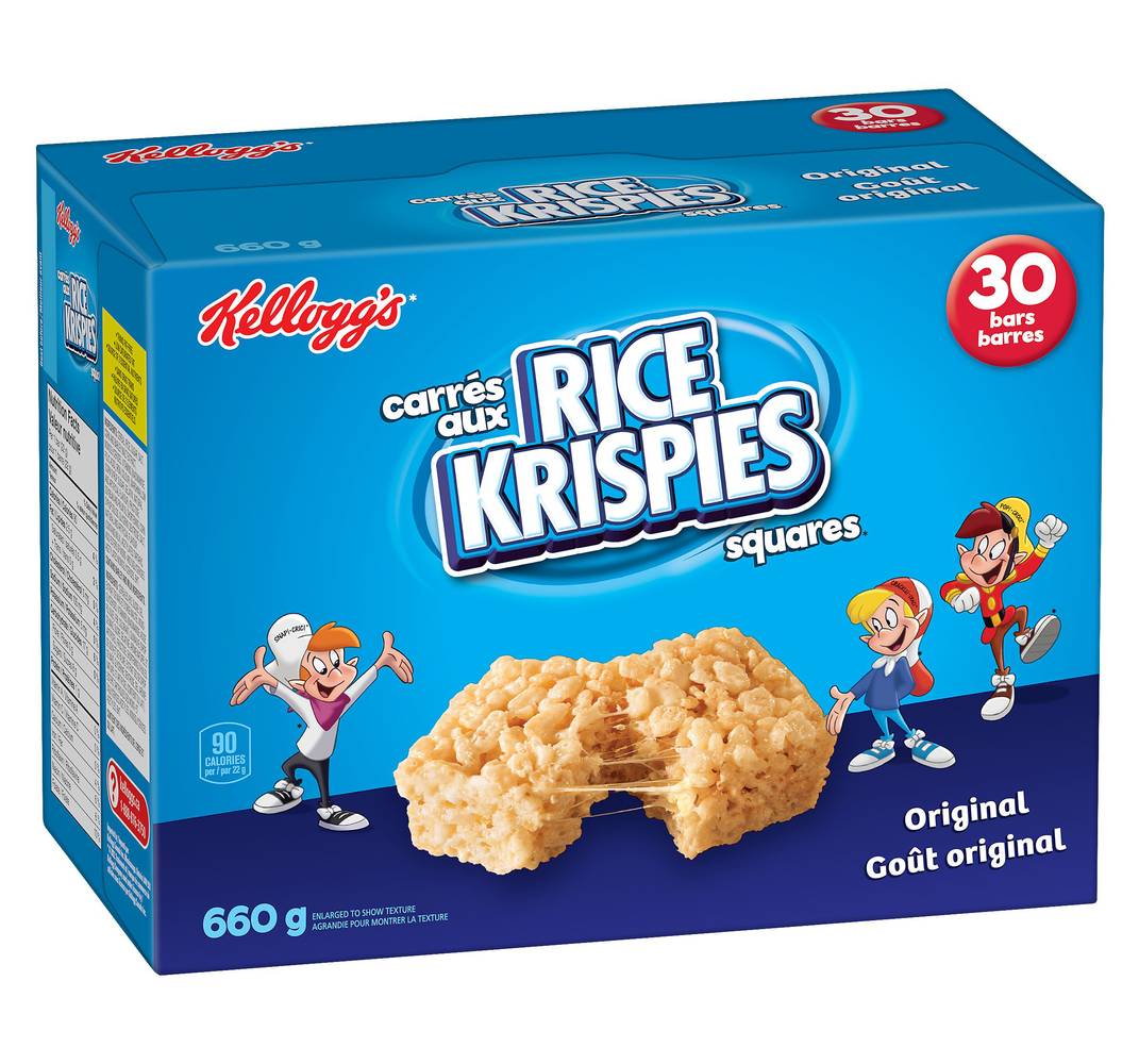 Kellogg's Original Rice Krispies Squares Jumbo pack (660 g)