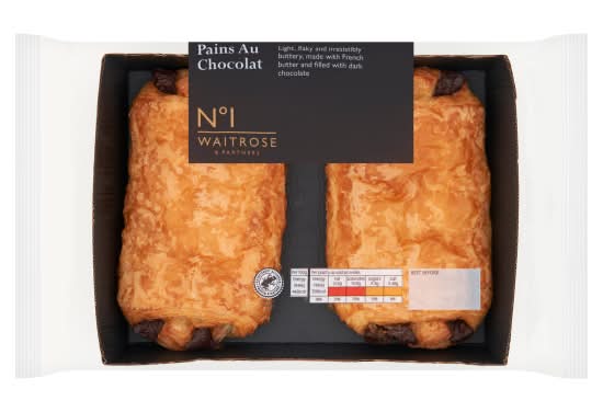 Order No.1 Waitrose & Partners Pains Au Chocolat Butter Pastries