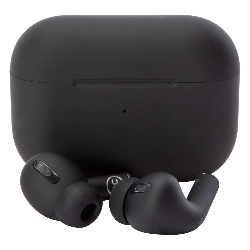 Prime Audio Icon True Wireless Earbuds With Mic, Black