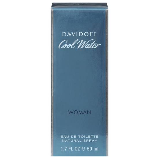 Davidoff Cool Water Eau De Toilette Spray For Women (1.7 oz)