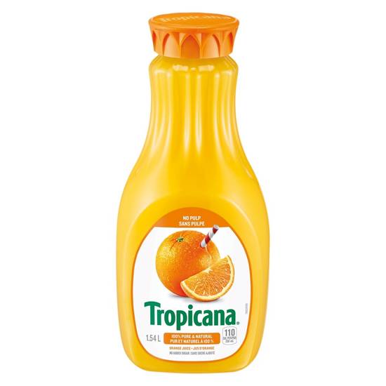 Tropicana No Pulp Orange Juice (1.54 L)