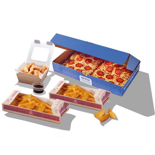 4 Slice Pizza Meal Deal Bundle