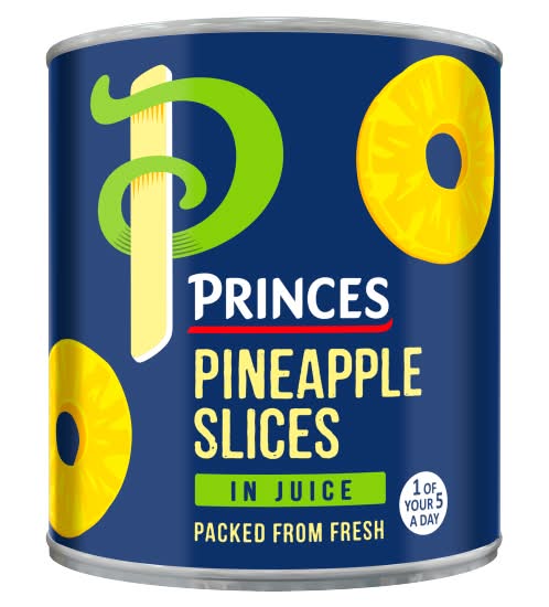 Princes Pineapple Slices in Juice (432g)