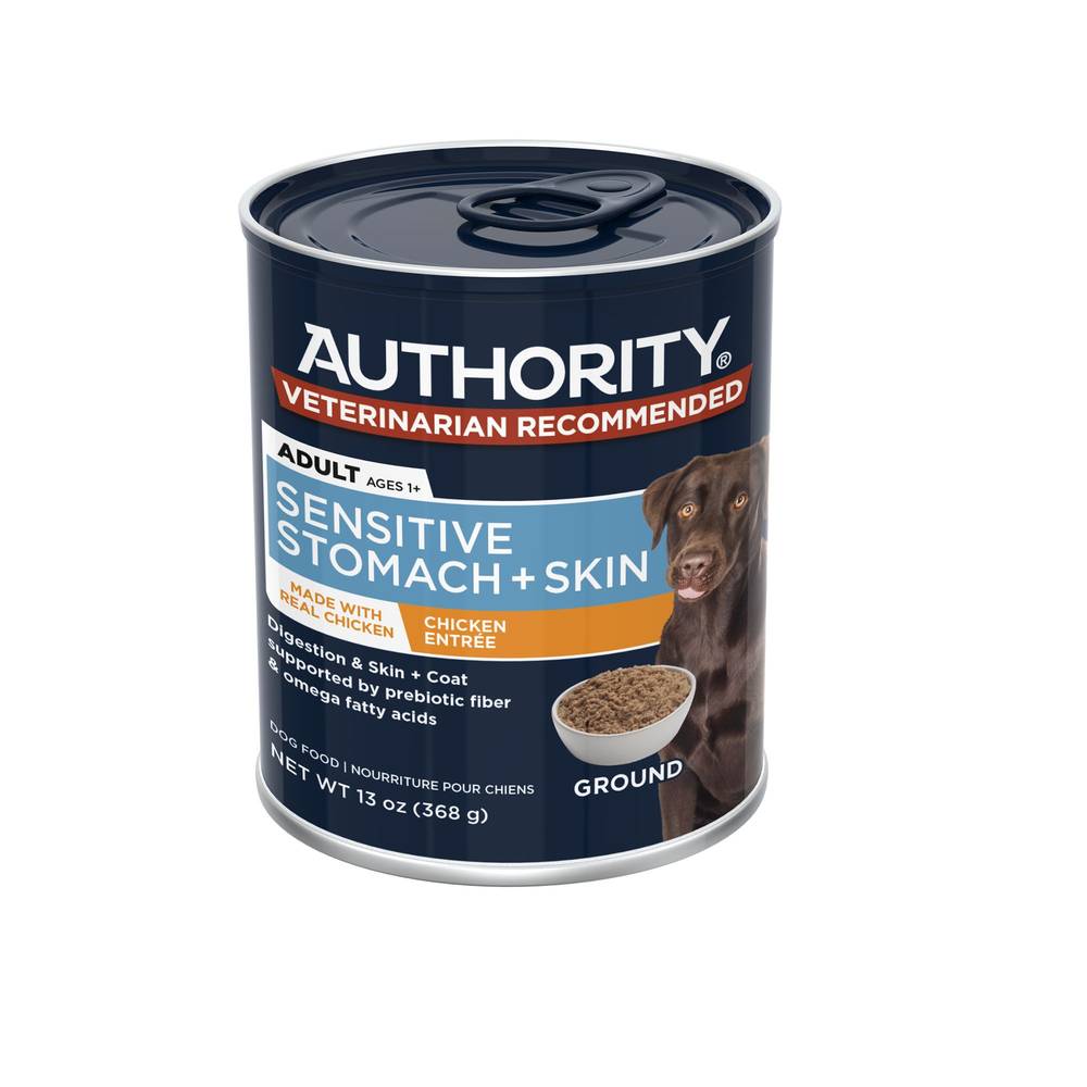 Authority Sensitive Stomach and Skin Chicken Entree 13 OZ (Size: 13 Oz)