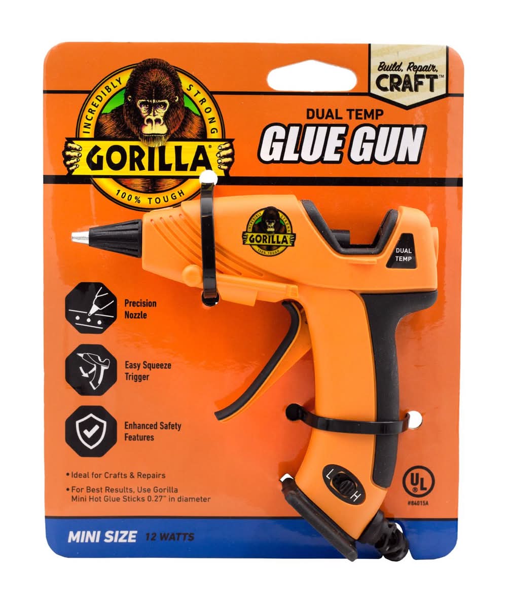 Gorilla 20 W Dual Temperature Mini Glue Gun