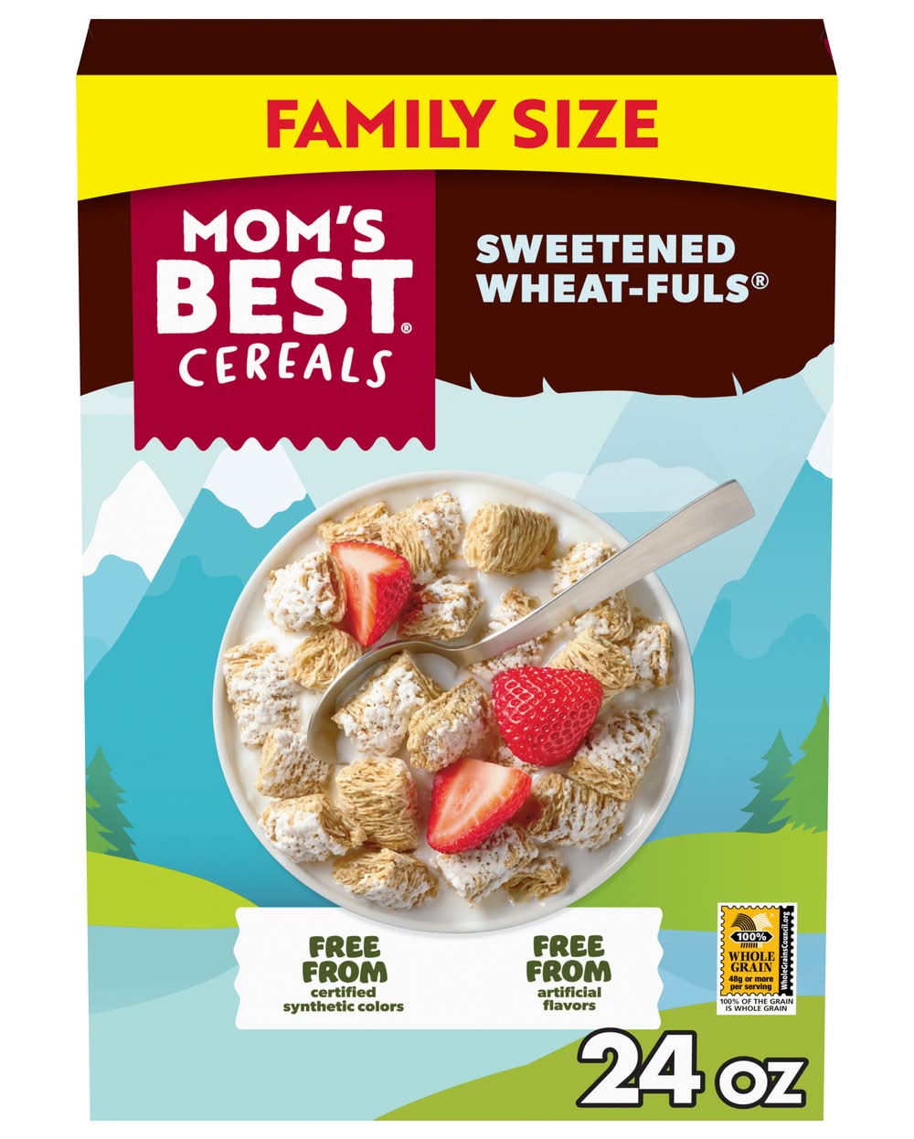 Mom's Best Sweetened Wheat-Fuls Cereal (24 oz)