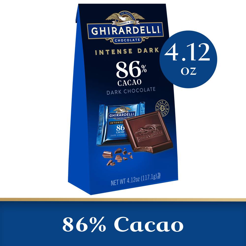 Ghirardelli Intense Dark 86% Cacao Chocolate (4.12 oz)