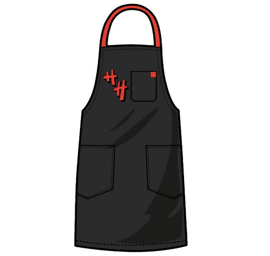 HH x Hedley & Bennett Apron (Charcoal)