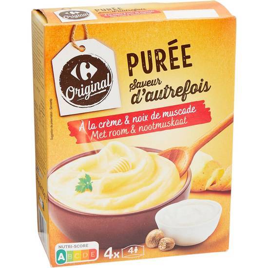 Carrefour Original - Purée en flocons (crème - noix de muscade)