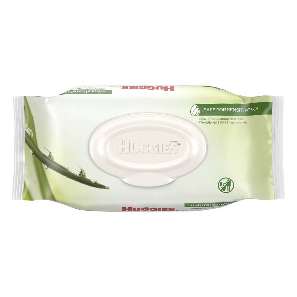 Huggies Natural Care Wipes With Aloe & Vitamin E