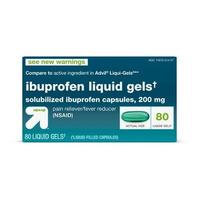 up&up Ibuprofen 200 mg (nsaid) Liquid Gels (80 ct)