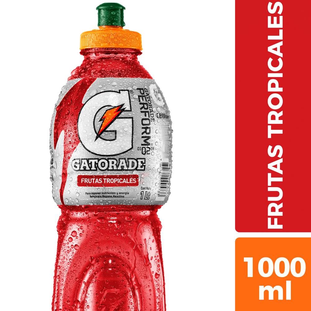 Gatorade bebida isotónica (1 l) (frutas tropicales)