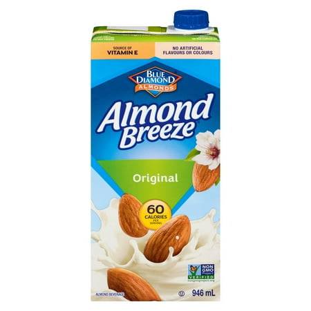 Blue Diamond Original Breeze Milk, Almond (946 ml)