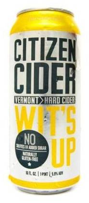 Citizen Cider Wits Up Hard Cider (4 x 16 fl oz)