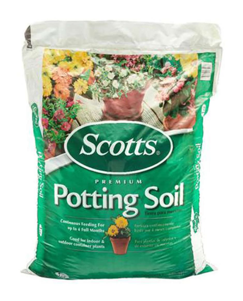Scotts Premium Potting Soil With Fertilizer