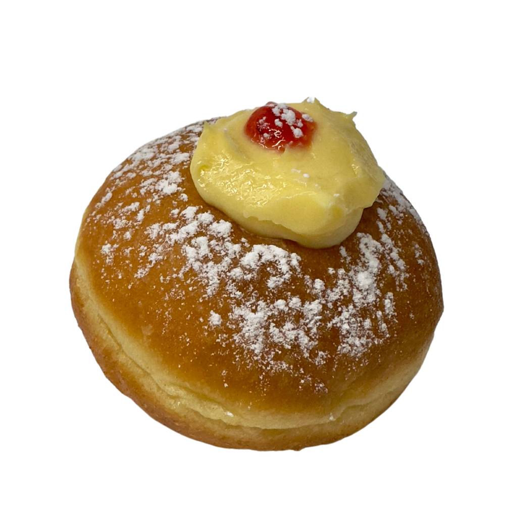 Custard & Jam Round Donut